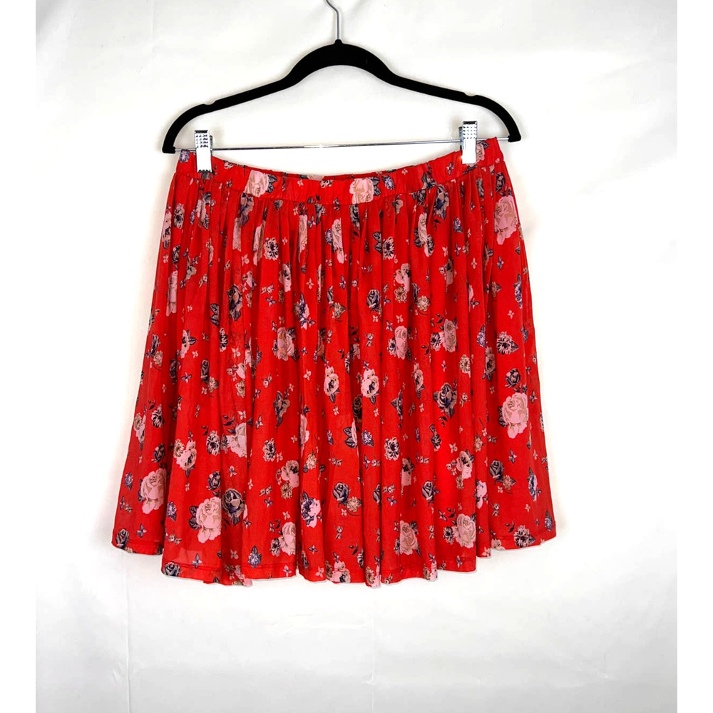 Lovely Floral TORRID Women Skirt 12
